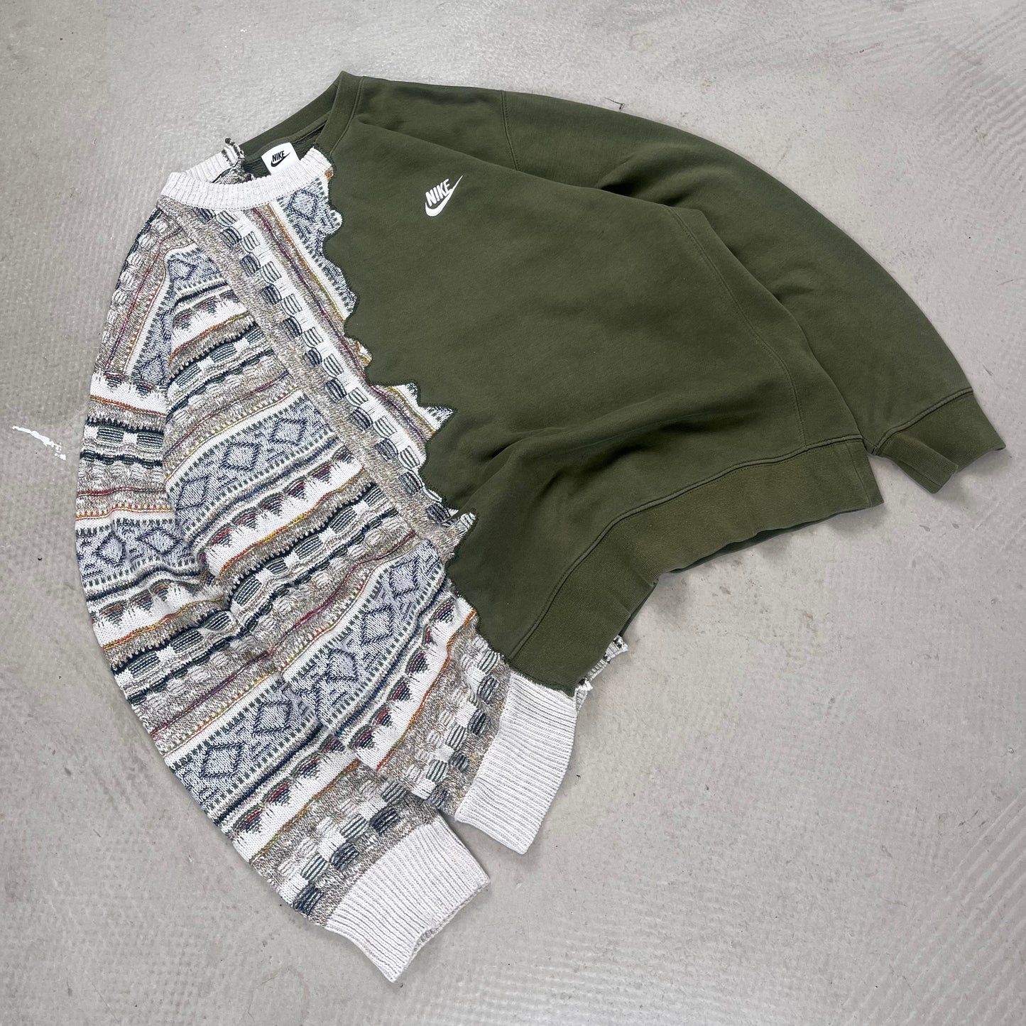 Reworked Nike Sweater