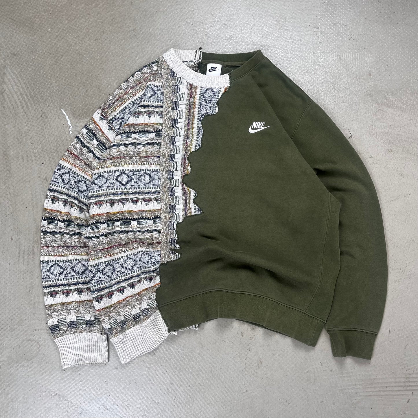 Reworked Nike Sweater