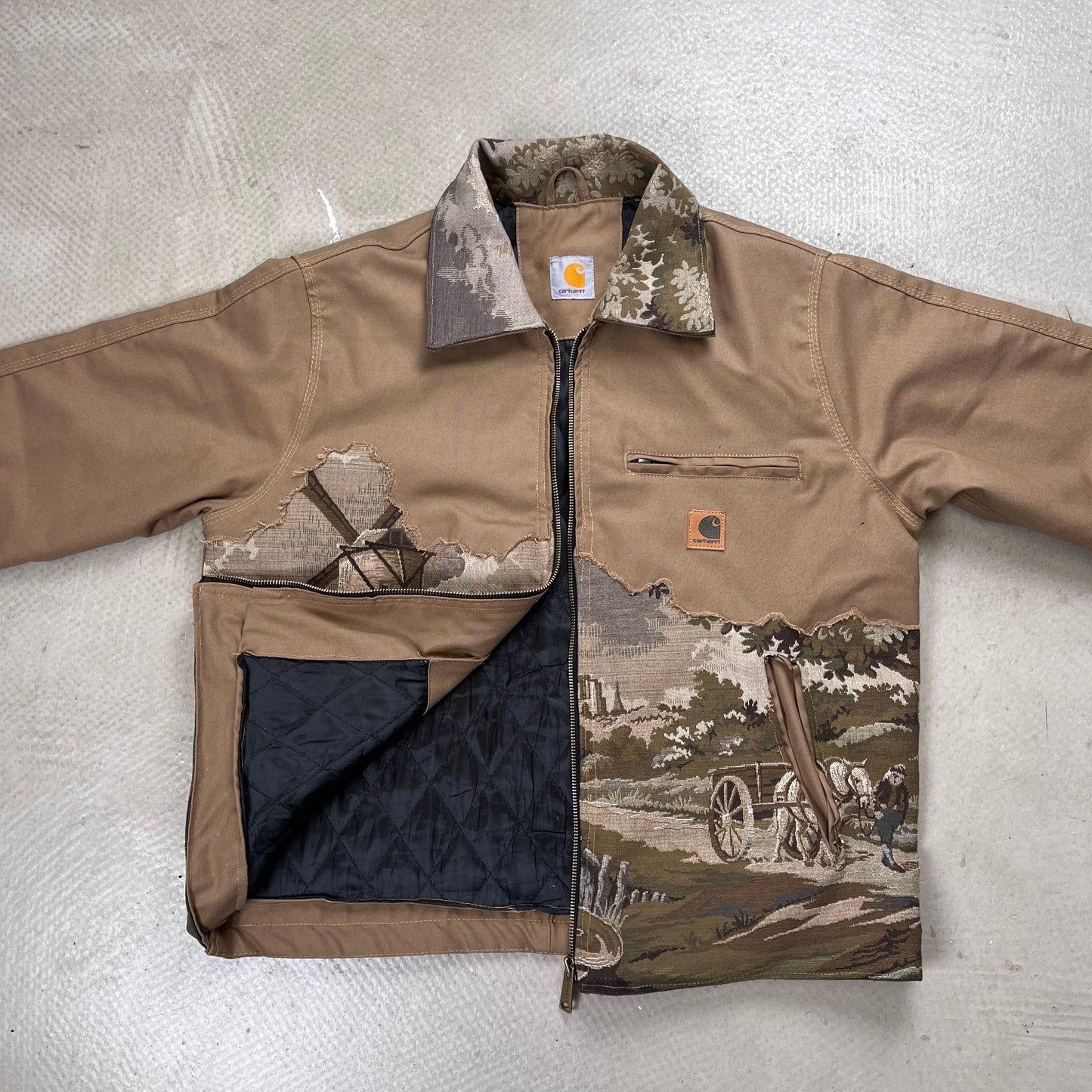 Reworked Carhartt Detroit Jacket