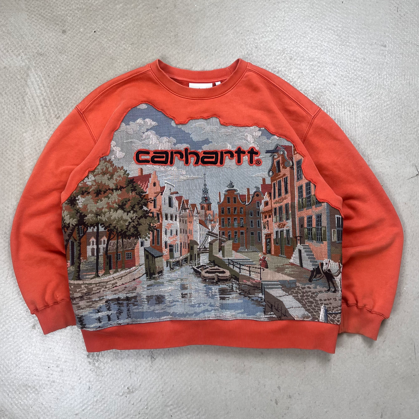 Reworked Carhartt Sweater