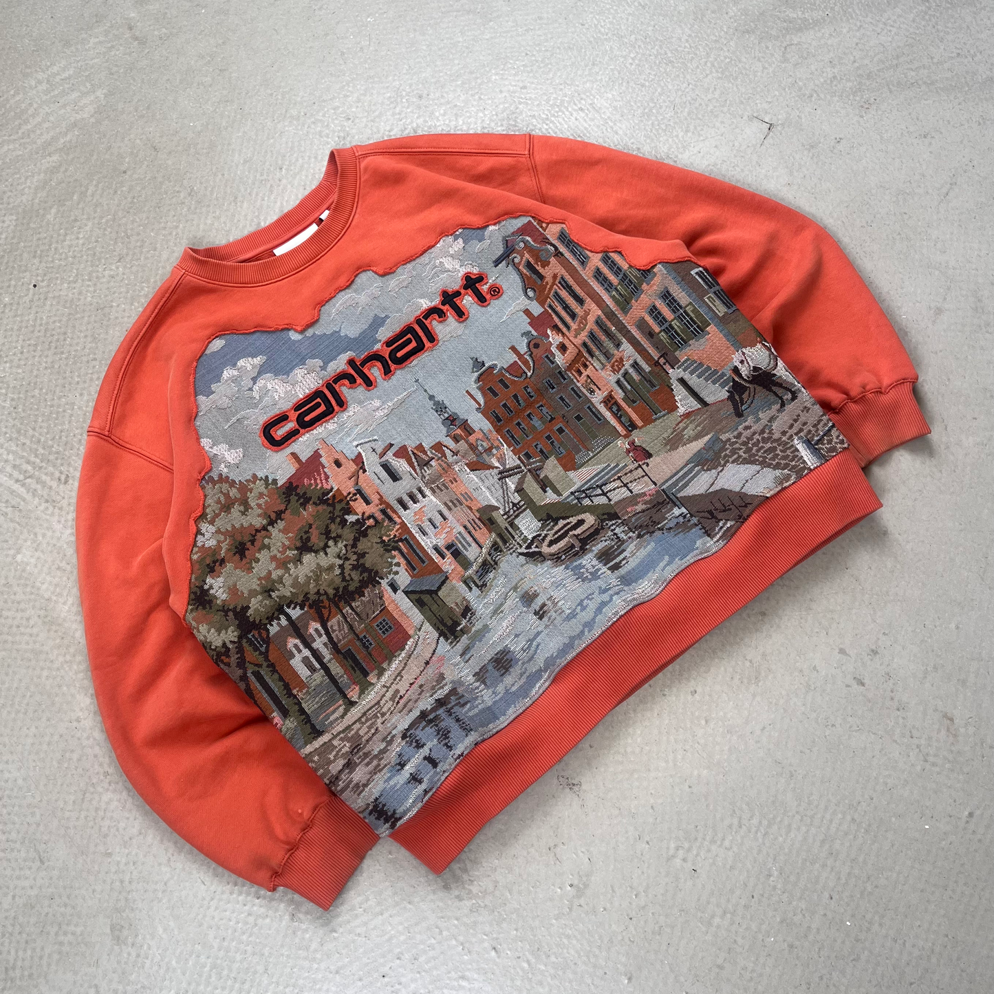 Reworked Carhartt Sweater