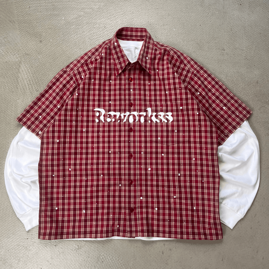 Reworked Layered Blouse