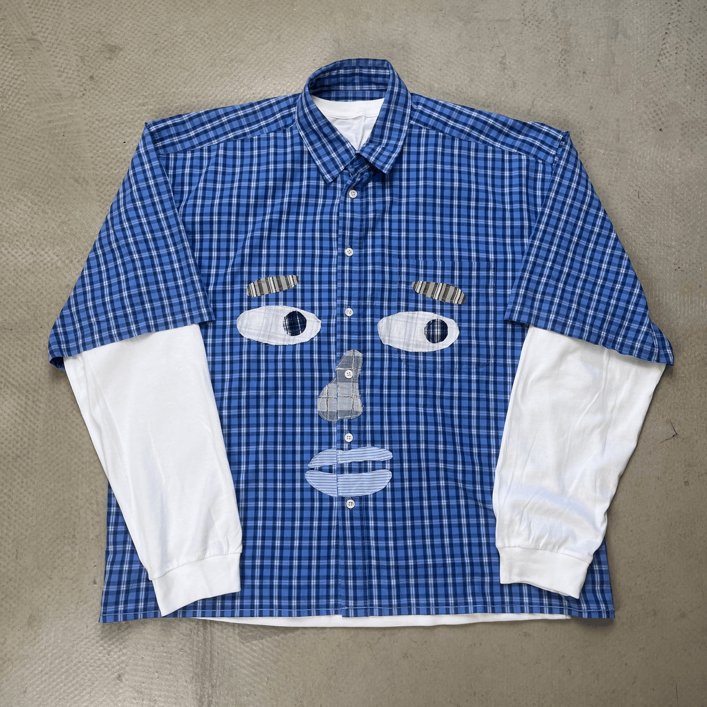Reworked Layered Blouse