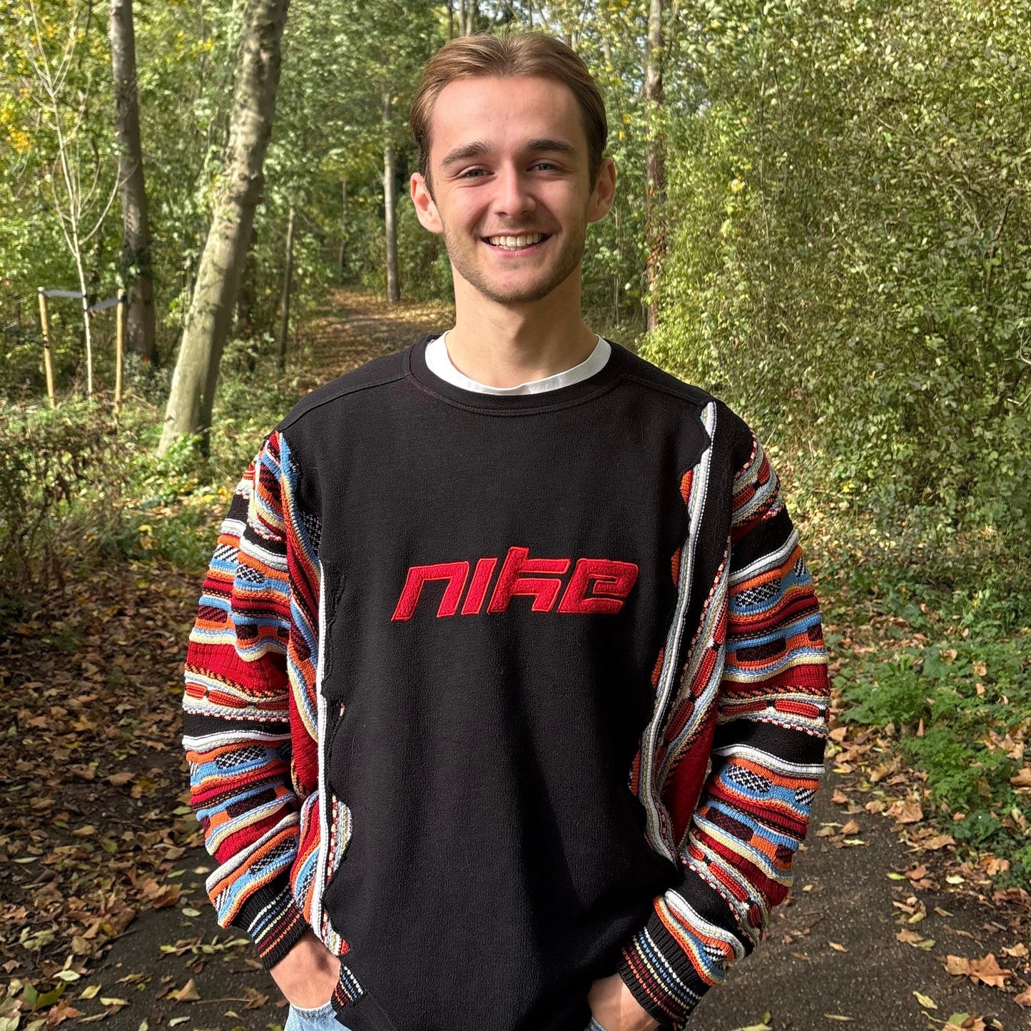 Reworked Vintage Nike Sweater